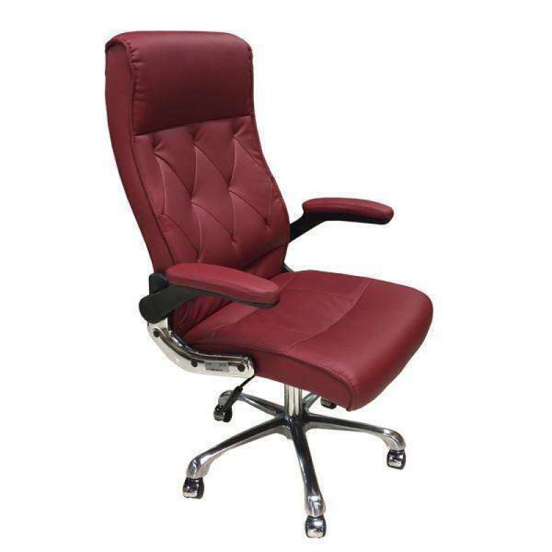 Cre8tion Guest Chair, Burgundy, GC006BU (NOT Included Shipping Charge) 